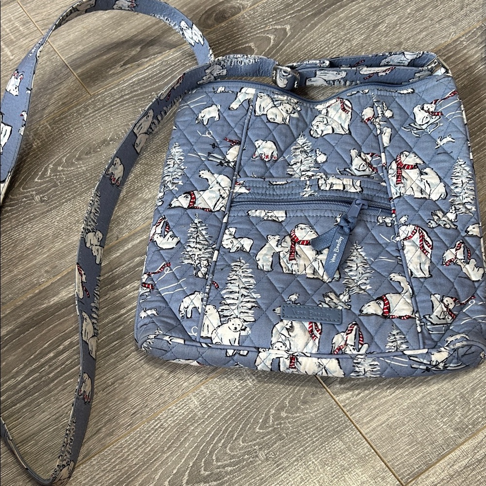 Vera Bradley Crossbody Bag with Polar Bear Print